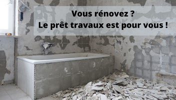 Vous souhaitez rénover ? Pensez au prêt travaux !